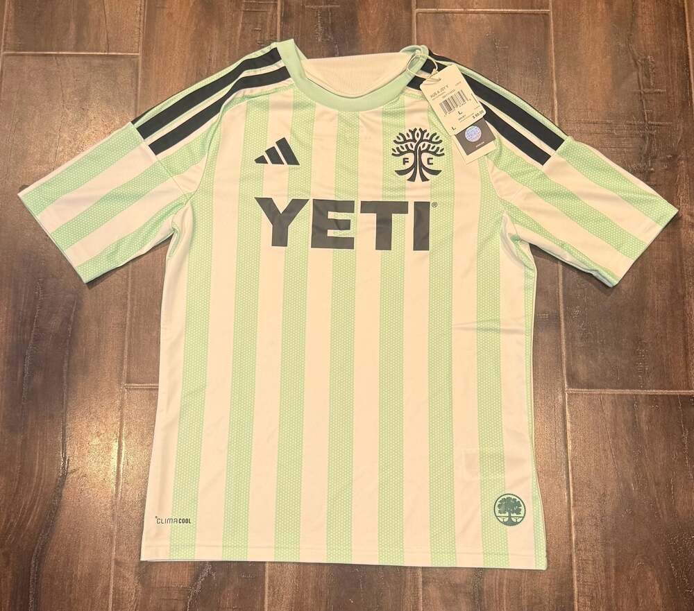Adidas Austin FC Youth 2026 The Rooted Kit Away Replica Soccer Jersey